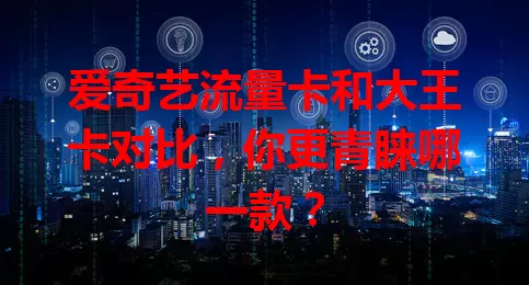 爱奇艺流量卡和大王卡对比，你更青睐哪一款？