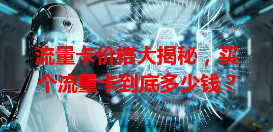 流量卡价格大揭秘，买个流量卡到底多少钱？