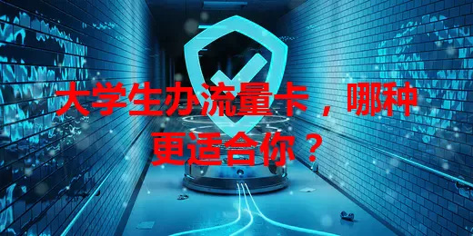 大学生办流量卡，哪种更适合你？