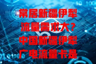 常居新疆伊犁流量需求大？中国新疆伊犁广电流量卡是优质之选！网络稳套餐多，还有特色服务，助你畅享网络便利与乐趣