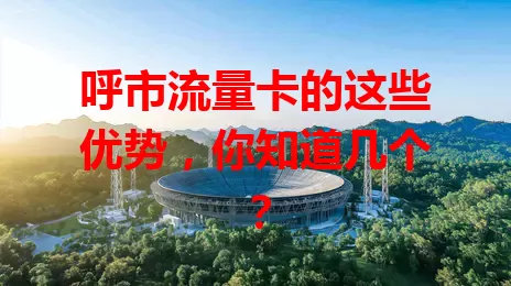 呼市流量卡的这些优势，你知道几个？