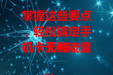 掌握这些要点，轻松搞定手机卡无线流量卡40

数字化时代，手机流量超重要，手机卡无线流量卡40受关注。选时要考虑流量额度、网络速度，关注套餐细节，市场竞争激烈，仔细比较找性价比高的，掌握要点就能轻松选适合的流量卡。