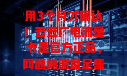 用3个月才确认！云云广电流量卡是官方正品，网速稳流量足售后棒