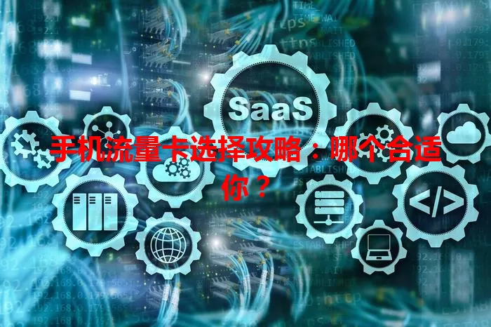 手机流量卡选择攻略：哪个合适你？