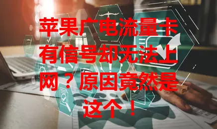 苹果广电流量卡有信号却无法上网？原因竟然是这个！