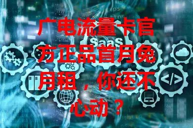 广电流量卡官方正品首月免月租，你还不心动？