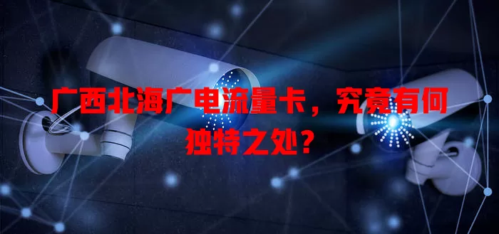 广西北海广电流量卡，究竟有何独特之处？