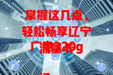 掌握这几点，轻松畅享辽宁广电320g流量卡

辽宁广电流量卡320g，为你提供充足上网资源，满足日常所需。外出网络不断，偏远地区也能畅连。工作视频会议、处理文件超流畅。网络稳定少卡顿，是追求畅快网络生活的理想之选 。