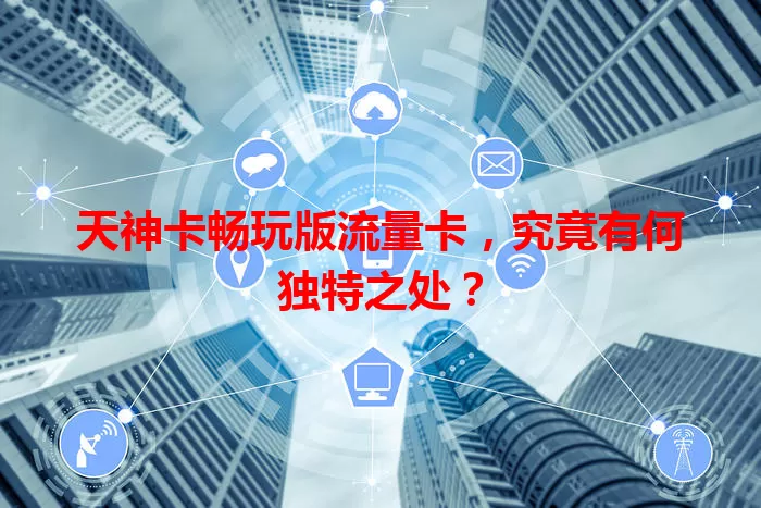 天神卡畅玩版流量卡，究竟有何独特之处？