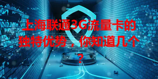 上海联通3G流量卡的独特优势，你知道几个？