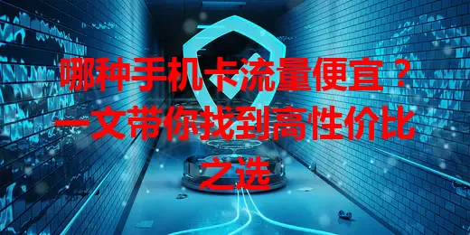 哪种手机卡流量便宜？一文带你找到高性价比之选