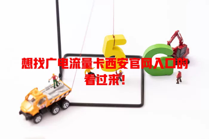想找广电流量卡西安官网入口的看过来！