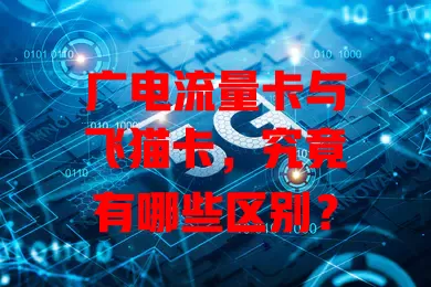 广电流量卡与飞猫卡，究竟有哪些区别？