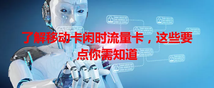 了解移动卡闲时流量卡，这些要点你需知道