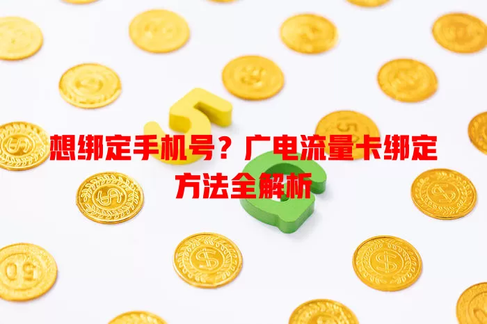 想绑定手机号？广电流量卡绑定方法全解析