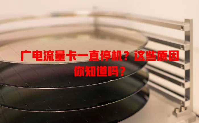 广电流量卡一直停机？这些原因你知道吗？