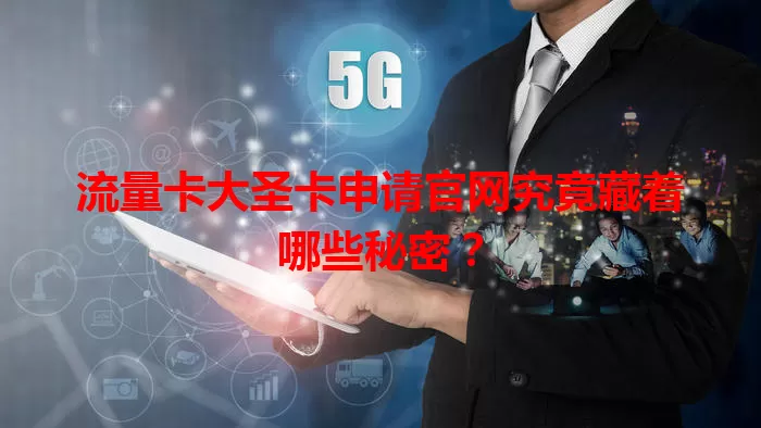 流量卡大圣卡申请官网究竟藏着哪些秘密？