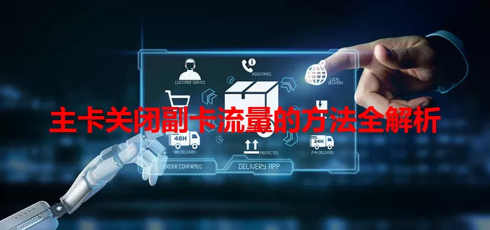 主卡关闭副卡流量的方法全解析