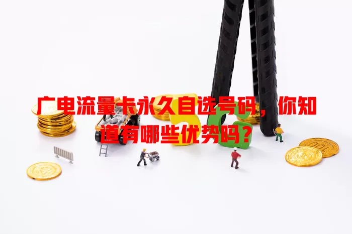 广电流量卡永久自选号码，你知道有哪些优势吗？