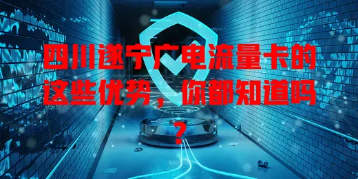 四川遂宁广电流量卡的这些优势，你都知道吗？