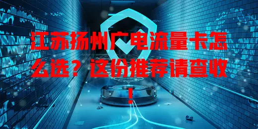 江苏扬州广电流量卡怎么选？这份推荐请查收！