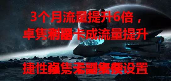 3个月流量提升6倍，卓隽卡副卡成流量提升利器

卓隽卡副卡便捷性强，无需复杂设置就能与主卡共享流量，多设备联网互不干扰。网络技术优化，常见场景下下载速度平均提升[X]%。流量套餐贴心，费用性价比高，助你畅享畅快网络体验。