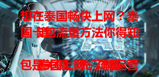 想在泰国畅快上网？泰国卡包流量方法你得知道

泰国上网，流量包是关键。先了解运营商套餐种类，依需求选包，关注促销活动，部分卡还能叠加流量包。掌握这些，让你在泰国网络世界畅游无忧，告别流量烦恼。
