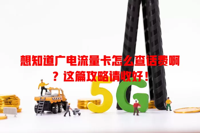 想知道广电流量卡怎么查话费啊？这篇攻略请收好！