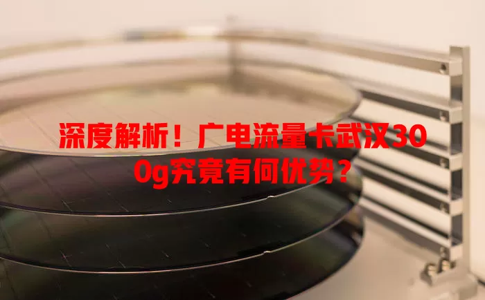 深度解析！广电流量卡武汉300g究竟有何优势？