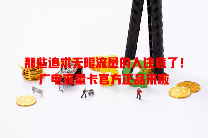 那些追求无限流量的人注意了！广电流量卡官方正品来啦