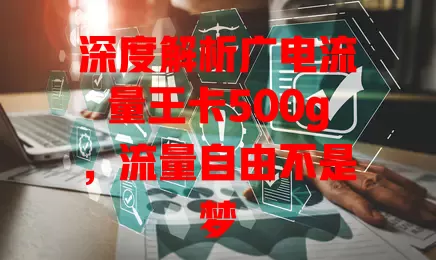 深度解析广电流量王卡500g，流量自由不是梦