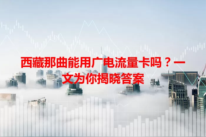 西藏那曲能用广电流量卡吗？一文为你揭晓答案