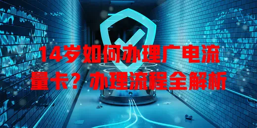 14岁如何办理广电流量卡？办理流程全解析