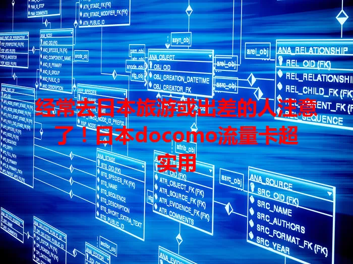 经常去日本旅游或出差的人注意了！日本docomo流量卡超实用