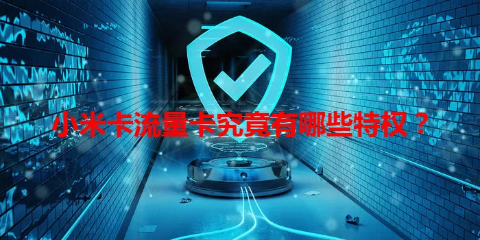 小米卡流量卡究竟有哪些特权？