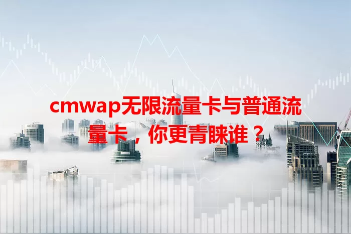 cmwap无限流量卡与普通流量卡，你更青睐谁？
