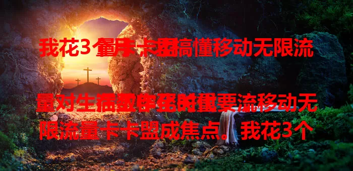 我花3个月，才搞懂移动无限流量卡卡盟

在数字化时代，流量对生活工作至关重要，移动无限流量卡卡盟成焦点。我花3个月摸索，面对繁杂信息曾迷茫，经尝试实践，才明白选卡不能只看宣传，要关注实际体验，找到适合自己的卡。