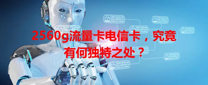 2560g流量卡电信卡，究竟有何独特之处？