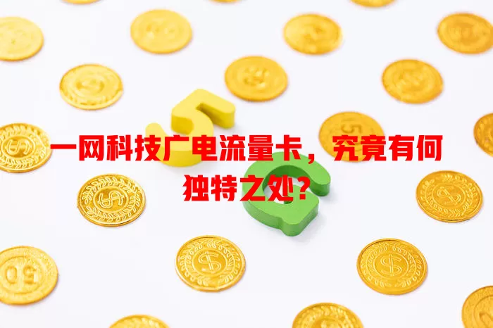 一网科技广电流量卡，究竟有何独特之处？