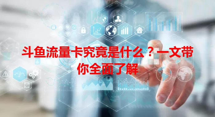 斗鱼流量卡究竟是什么？一文带你全面了解