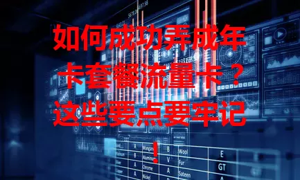 如何成功弄成年卡套餐流量卡？这些要点要牢记！