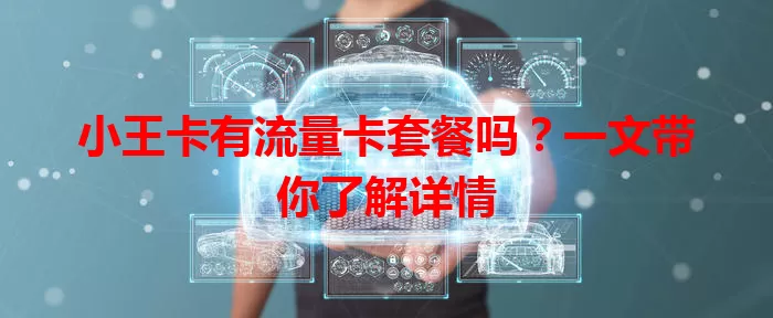 小王卡有流量卡套餐吗？一文带你了解详情