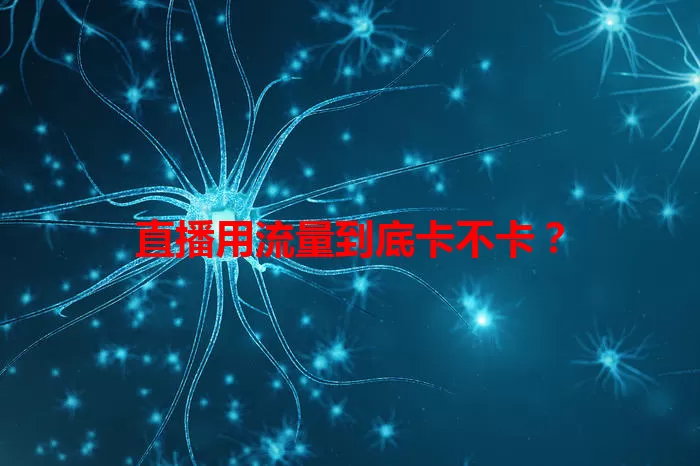 直播用流量到底卡不卡？