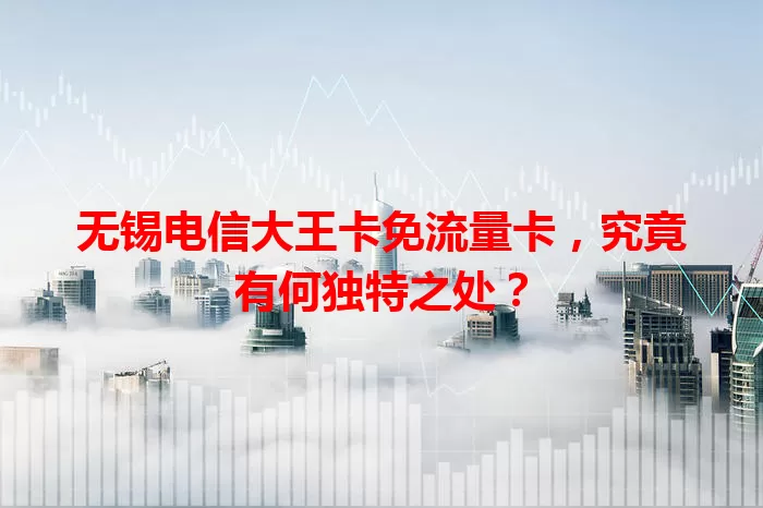 无锡电信大王卡免流量卡，究竟有何独特之处？