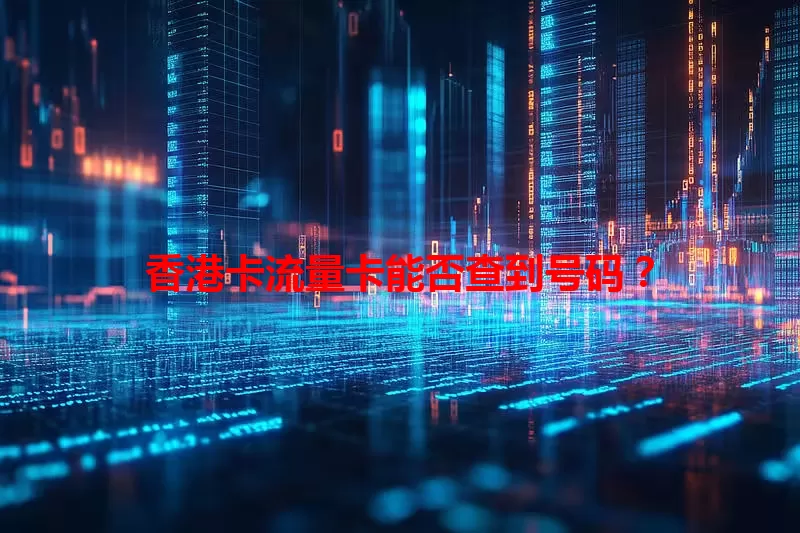 香港卡流量卡能否查到号码？