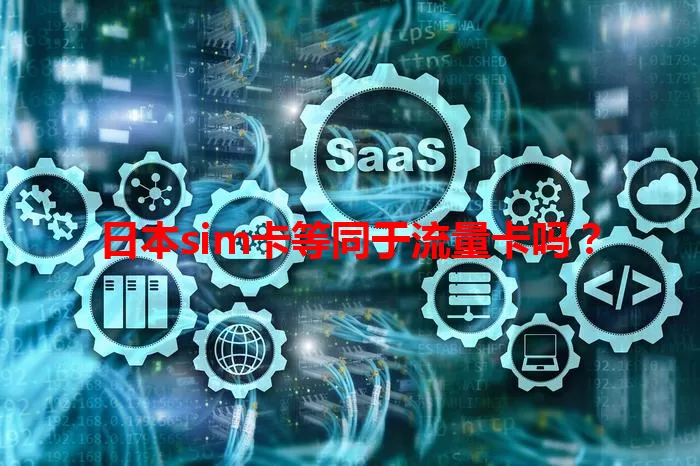 日本sim卡等同于流量卡吗？