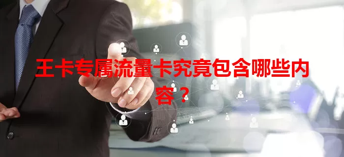 王卡专属流量卡究竟包含哪些内容？