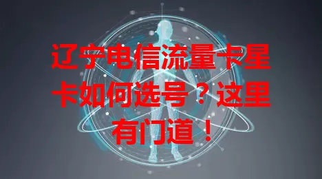 辽宁电信流量卡星卡如何选号？这里有门道！